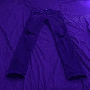 W29 L32 normal black holister jeans